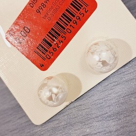 تصویر فروش ویژه گوشواره مروارید نقش دار طرح دار 39000 تومان به قیمت فاکتور . بدلیجات به قیمت عمده.گوشواره جدید 