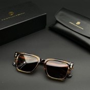 تصویر عینک آفتابی مردانه دیوید بکهام مدل کلاسیک با فریم های مختلف و لنز دودی UV400. طراحی شیک، سبک و مناسب برای استایل روزمره و رسمی. 