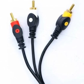 تصویر کابل 3 به 3 RCA رویال طول 1.5 متر Royal 3xRCA to 3xRCA Cable 1.5m