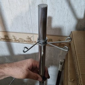 تصویر گیره هالتر فلزی کوچک (جفتی) 