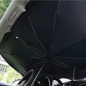 تصویر چتر آفتابگیر شیشه جلو اتومبیل گرین لاین Green Car Windshield Sunshade Umbrella 