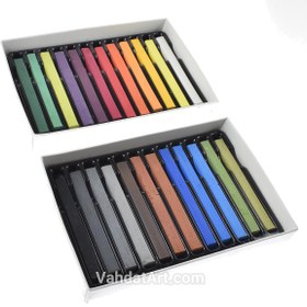 تصویر پاستل گچی پژواک ۲۴ رنگ 