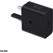 تصویر شارژر دیواری 25W سامسونگ سرکارتنی مدل EP-T2510 فست PD سه پین ShaarCell Samsung EP-T2510 PD 25W 3-Pin Wall Charger