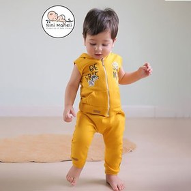 تصویر شلوار نوزادی طرح زرافه 