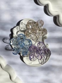 تصویر کلیپس فلاور شیشه ای - کد 463 