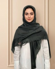 تصویر روسری نخی قواره 140 برند End 