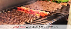 تصویر بانک اطلاعات شماره موبایل کبابی استان کرمان 