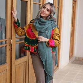 تصویر شال ماهی حریر کبریتی 