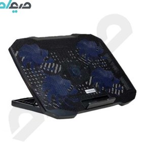 تصویر پایه خنک‌کننده لپ‌تاپ کول‌کلد مدل F2 PLUS 5FAN coolcold F2 PLUS 5FAN