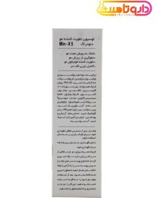 تصویر لوسیون ضد ریزش مو دئودراگ مدل Min-X5 حجم ۱۰۰ میلی لیتر با رایحه میوه 