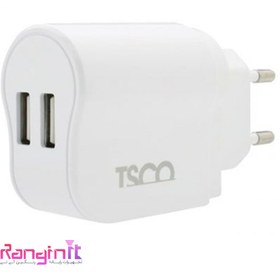 تصویر شارژر دیواری تسکو مدل TTC 48 ا TSCO TTC 48 Wall Charger TSCO TTC 48 Wall Charger