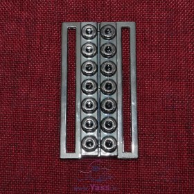 تصویر سگک جفتی دودی 14 نقطه 