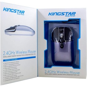 تصویر ماوس بی سیم کینگ استار مدل KM375W Kingstar KM375W Wireless Mouse