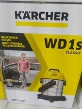 تصویر جارو برقی سطلی آب و خاک کارچر مدل WD1 s classic 