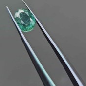 تصویر زمرد بیضی کد 37256 