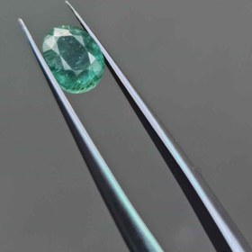 تصویر زمرد بیضی کد 37256 