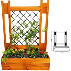 تصویر پارتشن پشت توری یک طرفه با ابعاد 150*105*28 