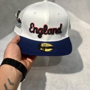 تصویر کلاه کپ برند New Era فیت بک سایز 1/4 7 طرح England 