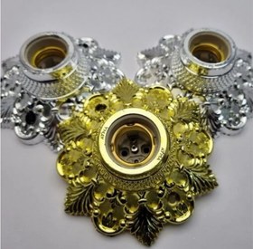 تصویر سرپیچ سقفی چیچک طلایی 