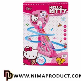 تصویر پله و سرسره موزیکال هلوکیتی 