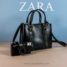 تصویر کیف زنانه مشکی زارا ZARA 