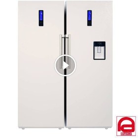 تصویر یخچال فریزر دوقلو پلادیوم مدل PD24 _ Prime Pladium Freezer Refrigerator Model Prime PD24