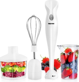 تصویر گوشت کوب و مخلوط کن برقی (غذاساز) چند کاره جی پاس مدل 6144 Geepas 4 IN 1 HAND BLENDER SET