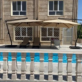 تصویر چتر پایه کنار بزرگ 