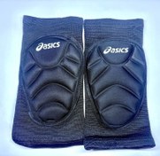 تصویر زانو بند والیبال ASICS محافظ ضربه‌گیر زانو مناسب ورزش‌های سالنی - L | ASICS Volleyball Knee Pad – Protective Knee Support