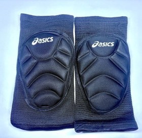 تصویر زانو بند والیبال ASICS محافظ ضربه‌گیر زانو مناسب ورزش‌های سالنی - L | ASICS Volleyball Knee Pad – Protective Knee Support