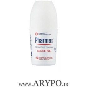 تصویر رول دئودورانت پوستهای حساس مدل Sensitive فارمالاین Pharma Line Sensitive Deodorant Control Roll-on-50ML