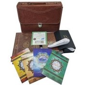 تصویر قلم قرآنی بصیر 32گیگ بلوتوثی منتخب مفاتیح کیف چرمی کد 104117 