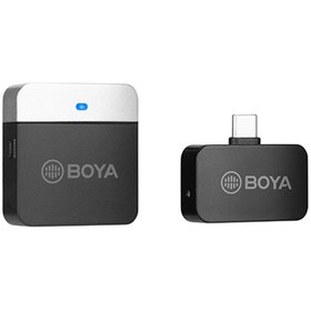 تصویر میکروفون یقه ای بی سیم بویا مدل BOYA BY-M1LV-U 