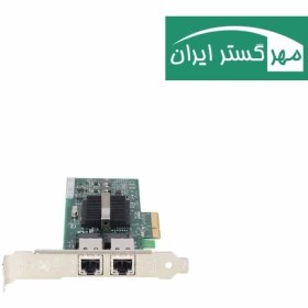 تصویر کارت شبکه سرور اچ‌پی HP NC360T اورجینال، دو پورت گیگابیتی، Dual Port Gigabit Ethernet، آداپتور اترنت پرسرعت PCIe Express برای سرورهای HP 