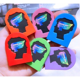 تصویر گچ مو رنگی فانتزی 