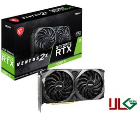 تصویر کارت گرافیک ام اس آی GeForce RTX™ 3060 Ti VENTUS 2X 8G حافظه 8 گیگابایت MSI GeForce RTX™ 3060 Ti VENTUS 2X 8G Graphics Card