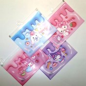 تصویر پوشه زیپ دار سایز A5 طرح فانتزی 