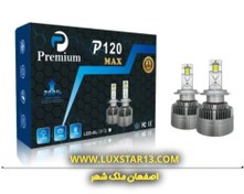 تصویر هدلایت p120 max پریمیوم پایه H1 