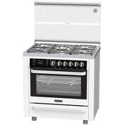 تصویر اجاق گاز مبله آلتون MXR5W سفید Alton MXR5W Furnished Gas Stove-White