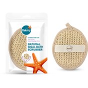 تصویر لیف حمام بالمی بافته شده از الیاف گیاهی - لایه‌بردار پوست 