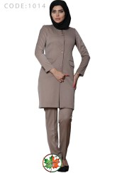 تصویر مانتو شلوار اداری | مدل رکسانا | کد 1014 
