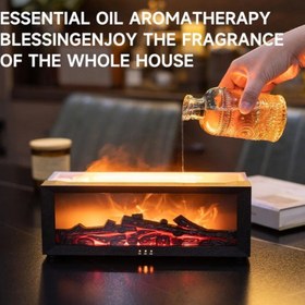 تصویر دستگاه بخور مدل شومینه 