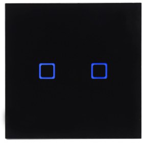 تصویر کلید هوشمند دو پل مربع Zigbee 