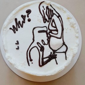 تصویر مینی کیک تعیین جنسیت Boy or Girl cake