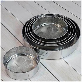 تصویر الک آرد 6 عددی استیل 