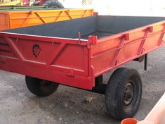 تصویر تریلی تراکتور نیسانی 2wheel Hydraulic Tractor Trailer