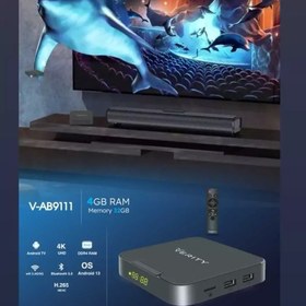 تصویر اندروید باکس وریتی یکسال گارانتی محصولات اورجینال ثمن کالا SMART TV BOX اسمارت باکس تی وی 