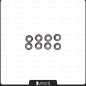 تصویر لاستیک ساق سوپاپ 405 ( قهوه ای و سبز ) اورجینال - CFW 