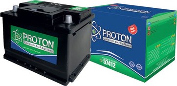 تصویر باطری 55 آمپر پروتون Battery 55 AH Proton