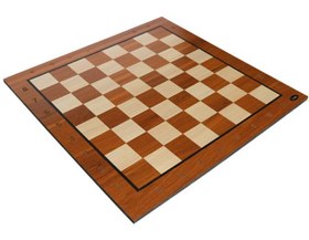 تصویر صفحه شطرنج abc دار چوبی 